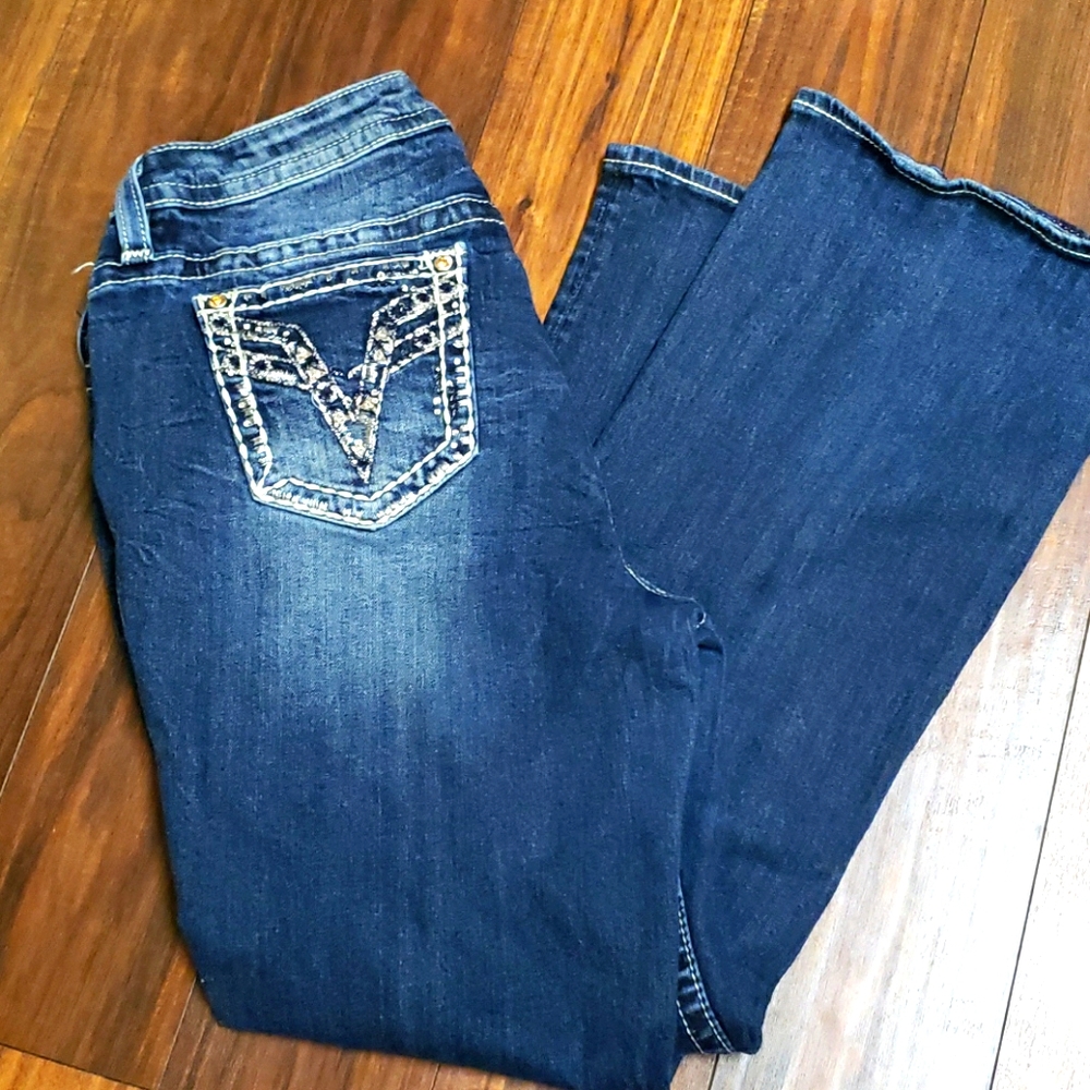 Womens Vigoss bootcut jeans size 14, 30inch inseam